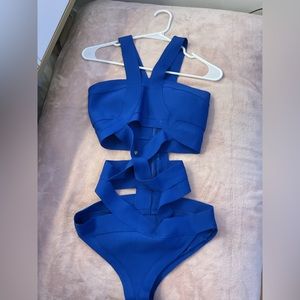 Great Stretchy quality , Blue bodysuit